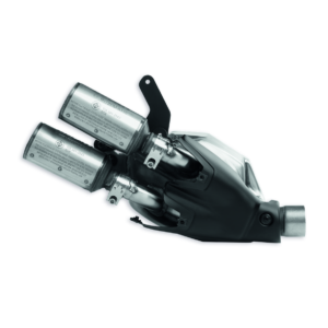 Ducati Evo-line silencer.