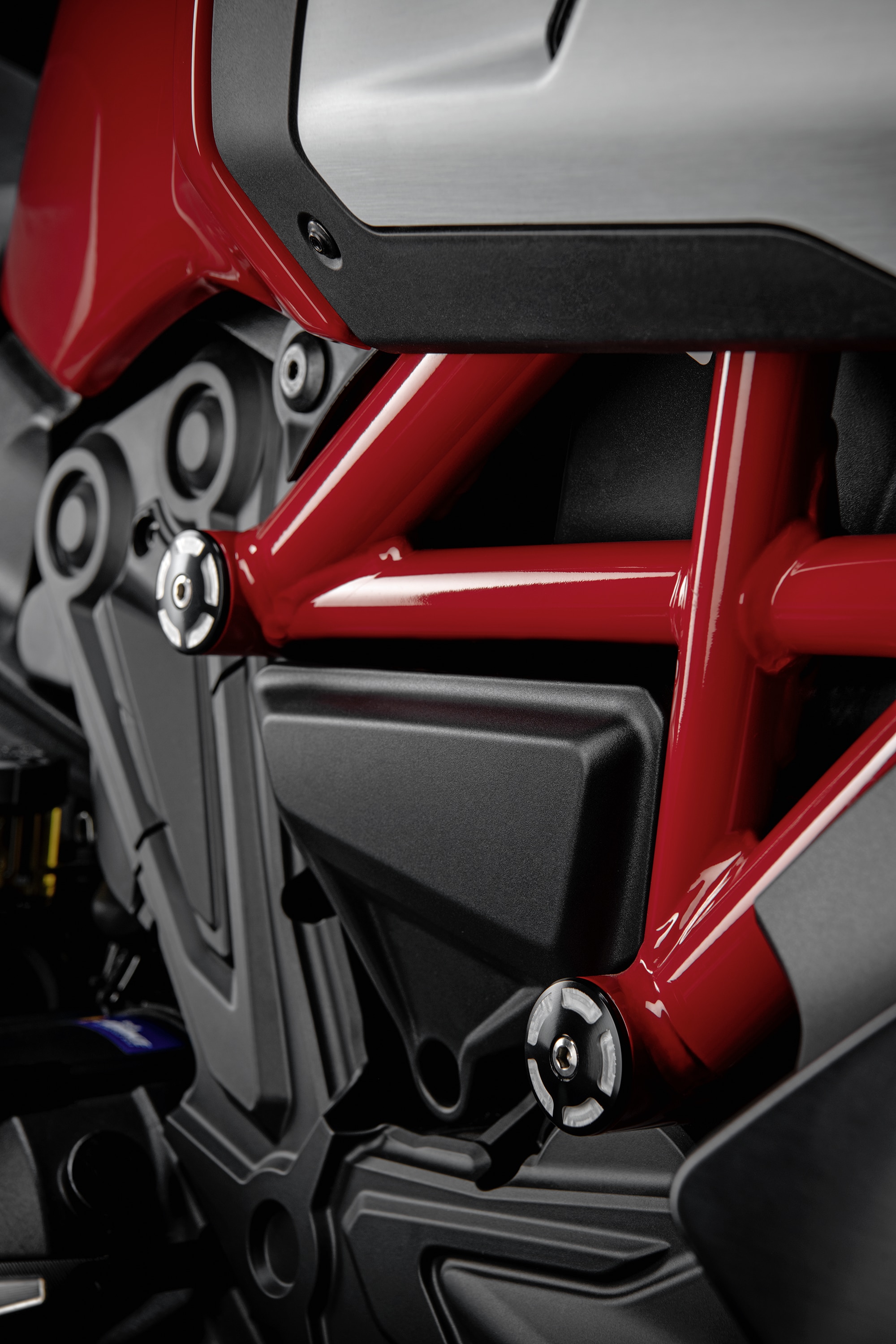 Ducati Billet aluminium frame plugs