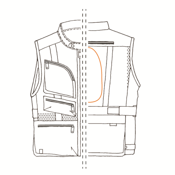 Ducati Overland - Textile vest
