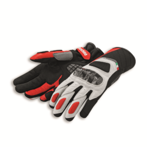 Ducati Sport C3 - Leather-fabric gloves