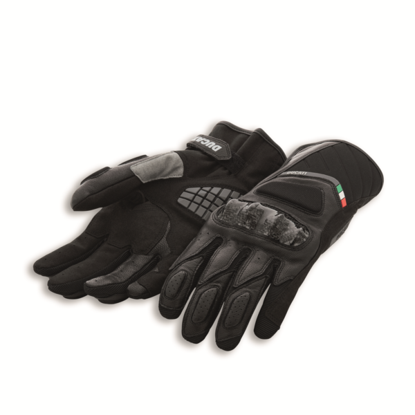Ducati Sport C3 - Leather-fabric gloves
