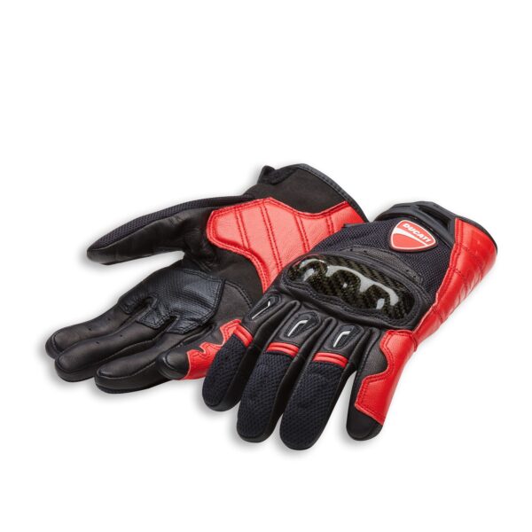 Ducati Company C1 - Fabric-leather gloves