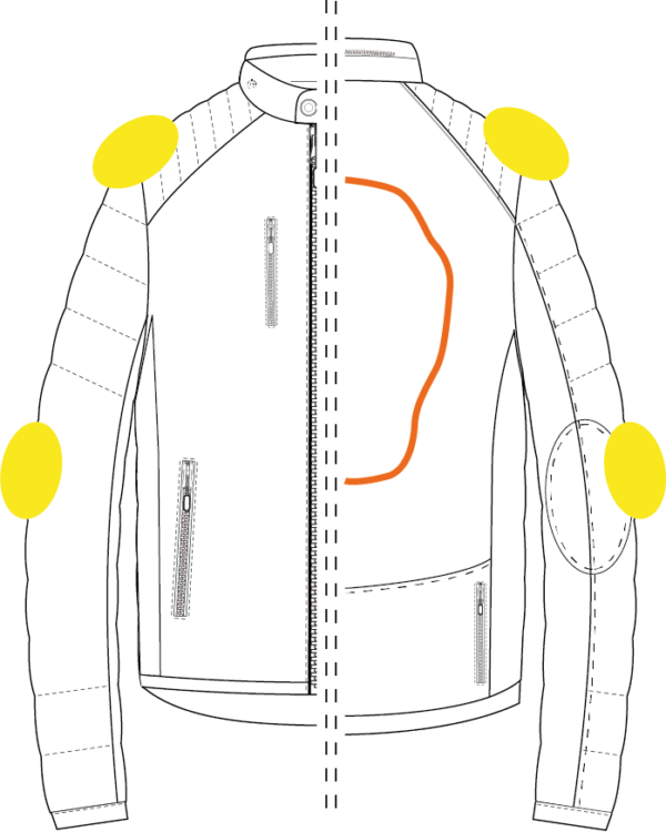 Ducati Outdoor C-2 - Fabric jacket