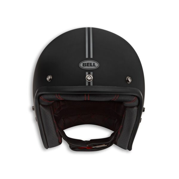 Ducati Black Swag - Open face helmet