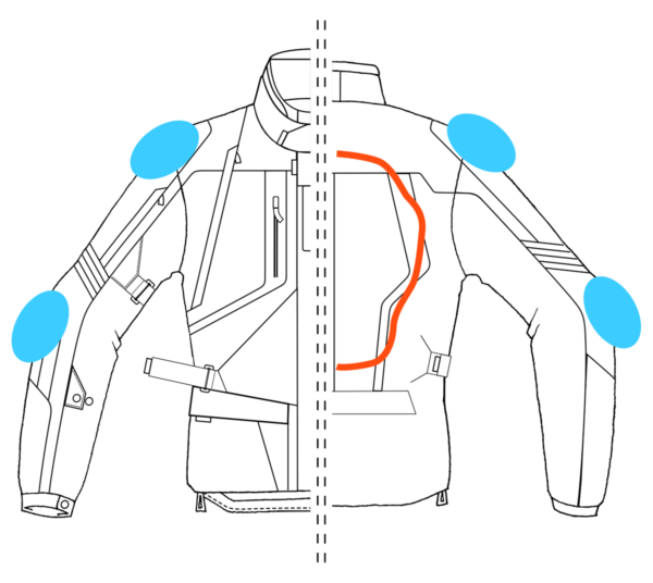 Ducati Strada C4 - Fabric jacket