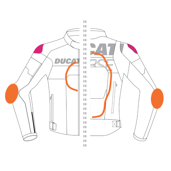 Ducati Corse C5 - Leather jacket
