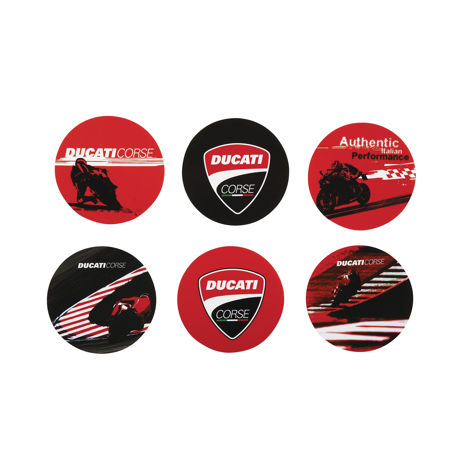 Ducati Corse kitchen - Drink coasters
