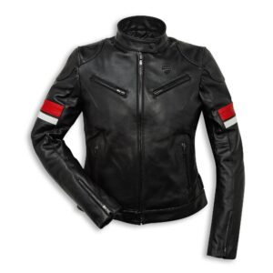 Ducati Urban Stripes - Leather jacket