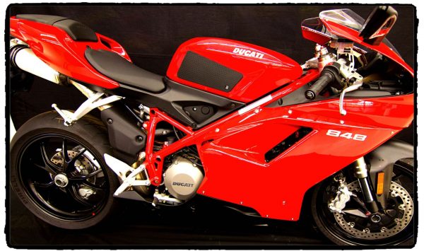 TechSpec Ducati 848 1098 1198 Snake Skin Tank Grips