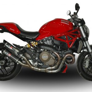 QD Ducati Monster 821 1200 Magnum Series Exhaust System (2013 To 2015)