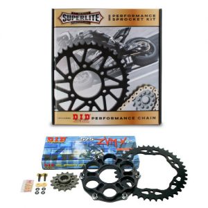 Superlite Ducati Panigale V4 RS Series DID X-Ring Sealed 525 Conversion Quick Change Sprocket Kit