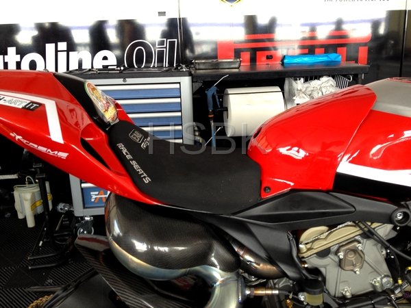 RaceSeats Ducati 899 959 1199 1299 Panigale Carbon Base Racing Seat / Tank Extension