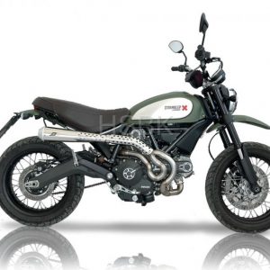 QD Ducati Scrambler MaXcone 2-1 Full High Mount Exhaust System