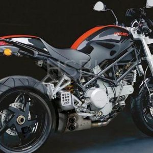 QD Ducati Monster S2R800 Exbox Full Exhaust System