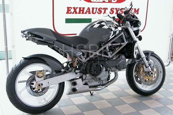 QD Ducati Monster S4 Exbox Full Exhaust System