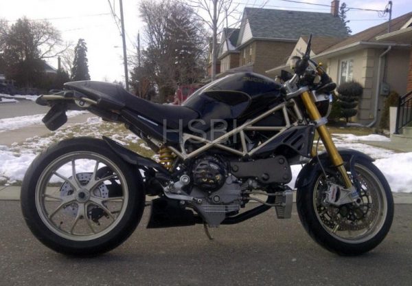 QD Ducati Monster S4R S4RS (998) Exbox Full Exhaust System