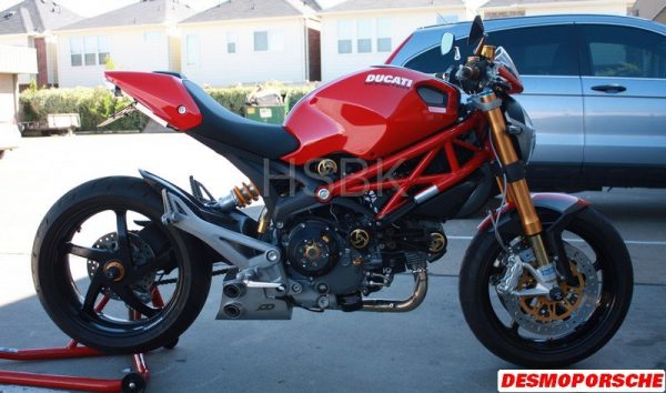 QD Ducati Monster 796 Exbox Full Exhaust System