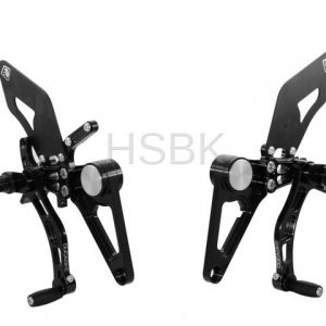 DUCABIKE Ducati Monster S2R S4R S4RS Billet Adjustable Rearsets (Fixed Pegs)