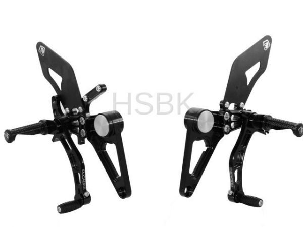 DUCABIKE Ducati Monster S2R S4R S4RS Billet Adjustable Rearsets (Fixed Pegs)