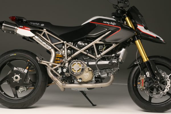 NCR Ducati Hypermotard 1100 Carbon Fiber Full Exhaust System