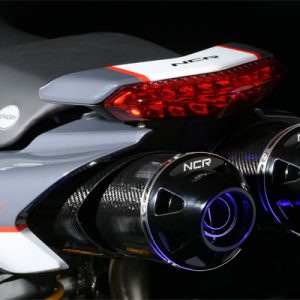 NCR Ducati Hypermotard 1100 Carbon Fiber Slip-On Exhaust System