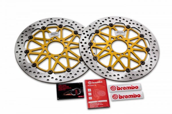 Brembo Ducati Monster 796 821 1100 1200 SS Hyper 821 939 Multi 950 1200 1260 Diavel X-Diavel Scrambler SuperSport 320mm Rotors