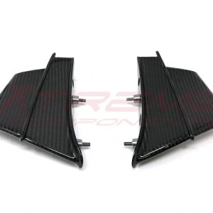 Extreme Components Ducati V4R Panigale Twill Carbon Fiber Winglet Kit