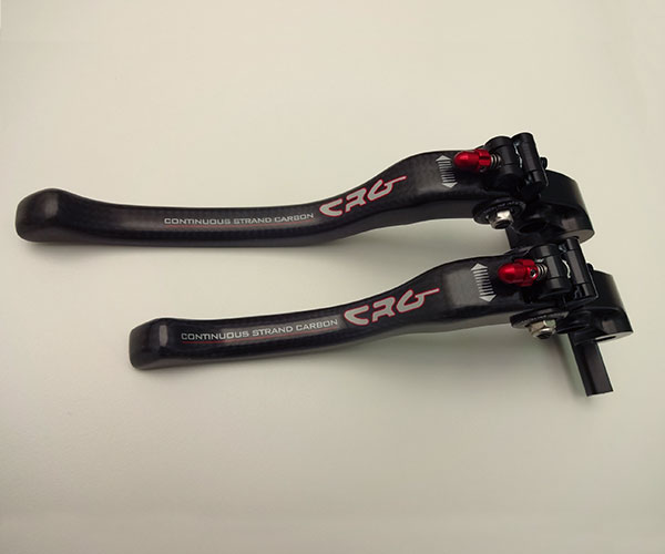 CRG Ducati Radial Carbon Fiber Brake / Clutch Levers