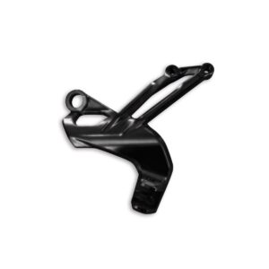 Ducati- Black footpeg holder plate. [96410771AB]