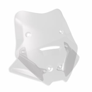 Ducati- Gran Turismo 2 windscreen with baffle plates. [97181201AA]