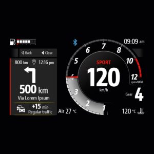 Ducati- Turn by turn navigation software. [96581211A]