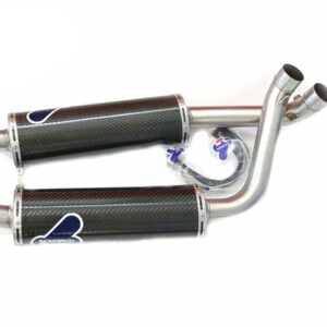 PAIR OF RACING CARBON SILENCERS TERMIGNONI DUCATI 748/916/996/998