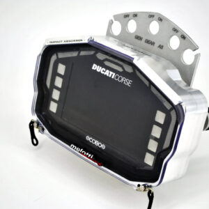 Melotti Racing Ducati 899 959 1199 1299 V2 Panigale Impact Absorber Billet Dash Cover