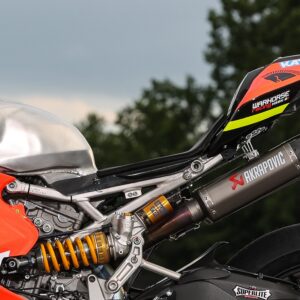 Ducati Corse V2 Panigale SSP Akrapovic Factory Exhaust / Tail Section / Subframe Combo