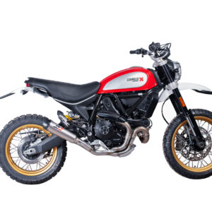 QD Ducati Scrambler 800 Desert-Sled Titanium Tri-Cone Exhaust System