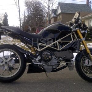 QD Ducati Monster S4R S4RS (998) Exbox Full Exhaust System