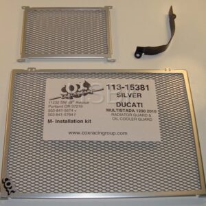 Cox Racing Ducati Multistrada 1200 Radiator & Oil Cooler Guard Set