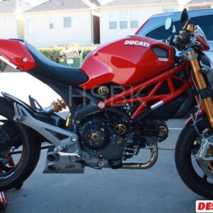 QD Ducati Monster 796 Exbox Full Exhaust System