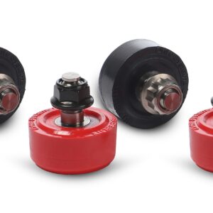 Superlite Ducati Titanium Series Red Polyurethane Cush Drive Set (6 Pcs)