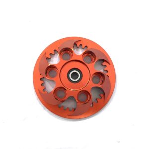 Ducati Billet Dry Clutch Twist Pressure Plate (Red)