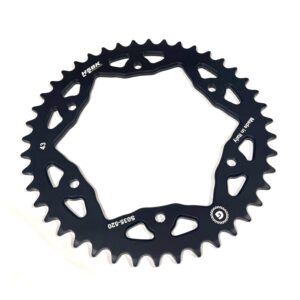 Gandini Race Ducati Hard Anodized 520 Quick Change Aluminum Rear Sprocket (Large Hub)