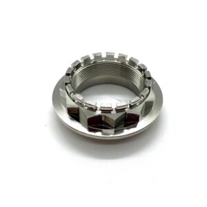 HRT Ducati Titanium Large Hub Right Rear Axle Nut