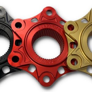 Superlite Ducati V4 Streetfighter V4 CNC Machined Billet Alloy Outer Flange Sprocket Cover Carrier (Large Hub)