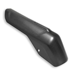CRB121O - MTS V4 EXHAUST HEAT SHIELD AKRAPOVIC MATT CARBON