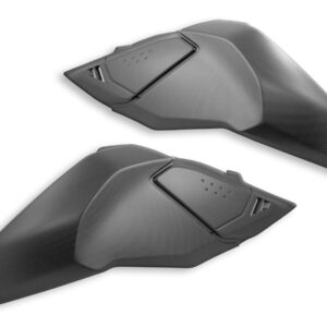 CRB151O - HM 698 MONO MATT CARBON TANK SIDE COVERS