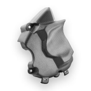 CRB164O - HM 698 MONO MATT CARBON SPROCKET COVER