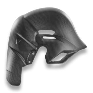 CRB230O - PANIGALE V4 (2025) MATT CARBON EXHAUST COVER