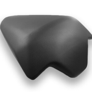 CRB51O - SFV4 MATT CARBON PASSENGER SEAT COVER