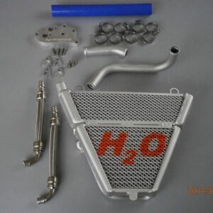 Galletto Ducati 899 959 1199 1299 V2 Panigale Racing Auxiliary Radiator Oil Cooler Kit