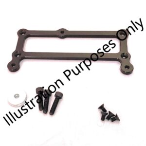 I2M Chrome Ducati 899 959 1199 1299 V2 Panigale CNC Dash Bracket